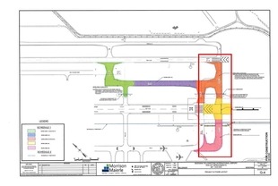 Runway 12-30 extension diagram 