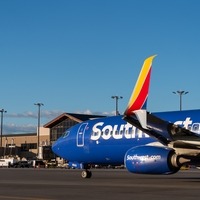 Southwest Airlines on ramp 